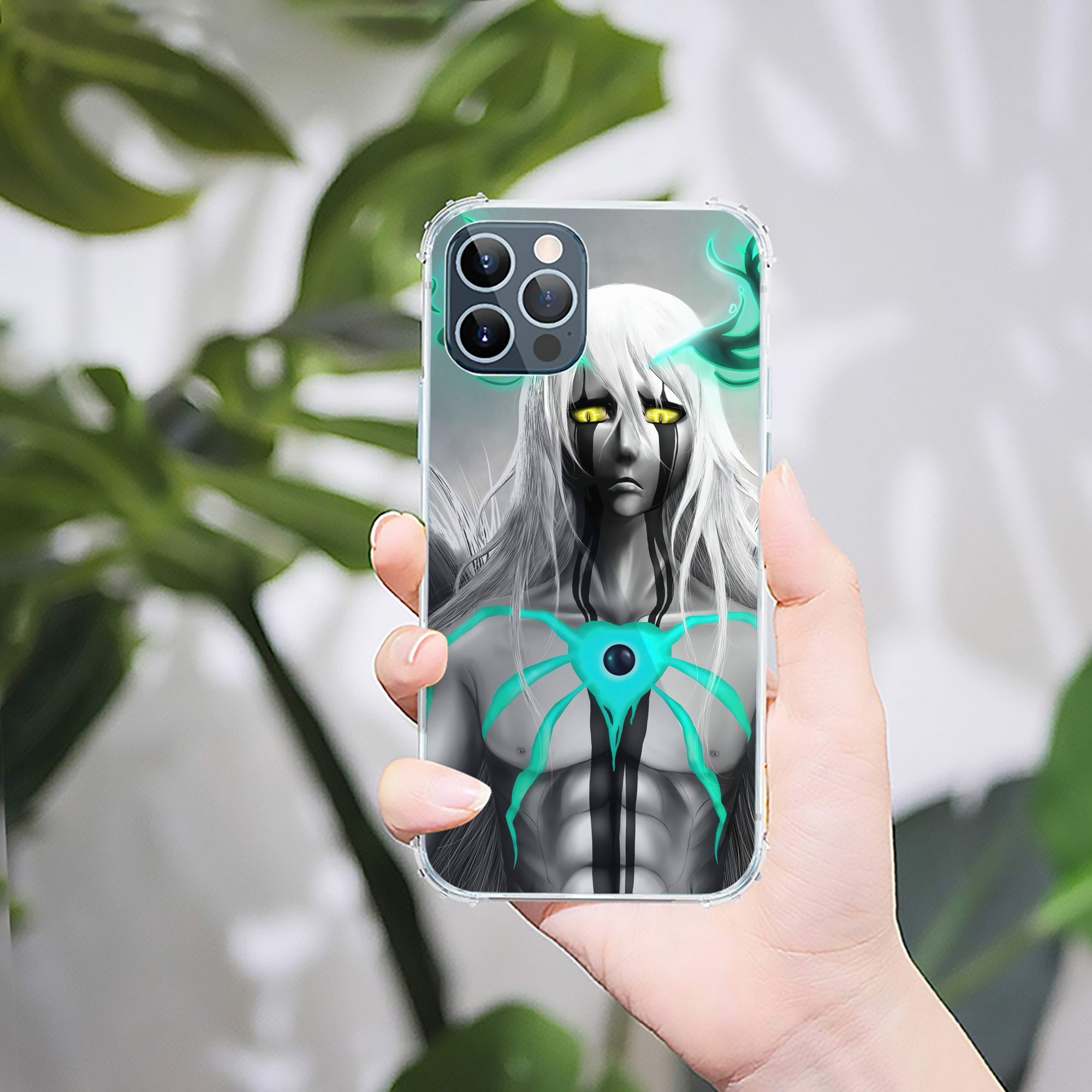（画像用） ブリーチ BLEACH 【iPhone 12シリーズ対応】透明スマホケース（クリアソフトケース）